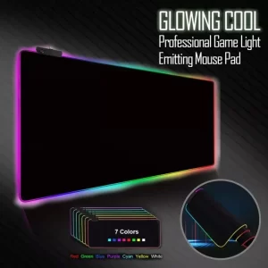 ماوس پد مخصوص بازی GLOWNIG COOL 30*80 RGB